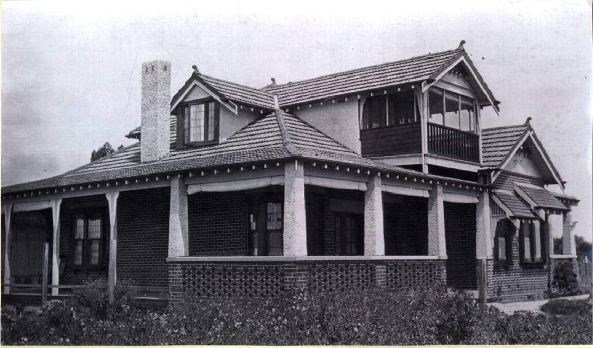 INFLUENTIAL: This property was once home to Horsham's mayor as well as local business owners. Picture: Horsham Historical Society HHS 000915
