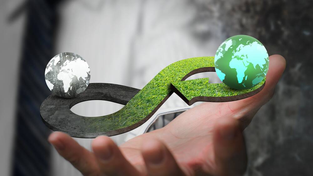 CLOSING THE CIRCLE: The circular economy will become increasingly more essential in a sustainable future.