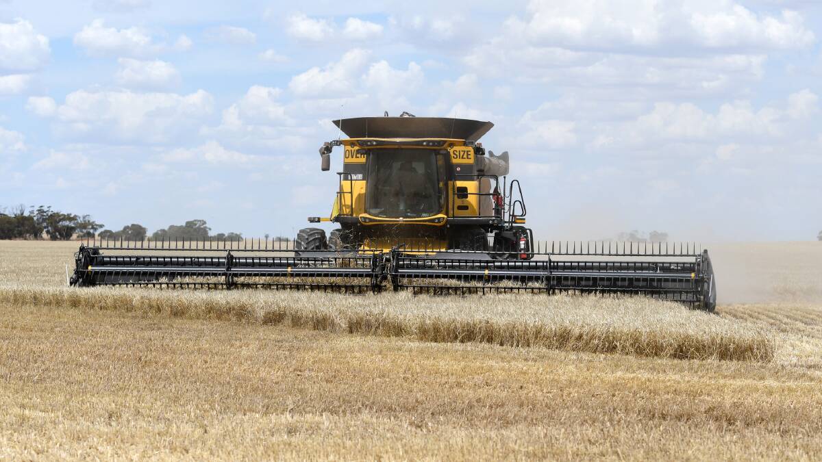 Record grain tonnages at Wimmera sites