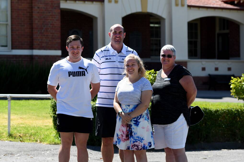 STAFF: Dimboola Memorial Secondary College new staff Jake Anders, Justin Chilver, Kirra Lawson and Donna Baldock. Picture: SAMANTHA CAMARRI
