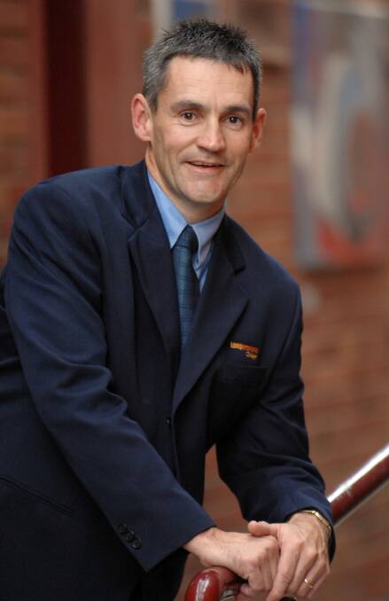 John Goldsmith when he was appointed college general manager in 2009. Picture: Tim Hester