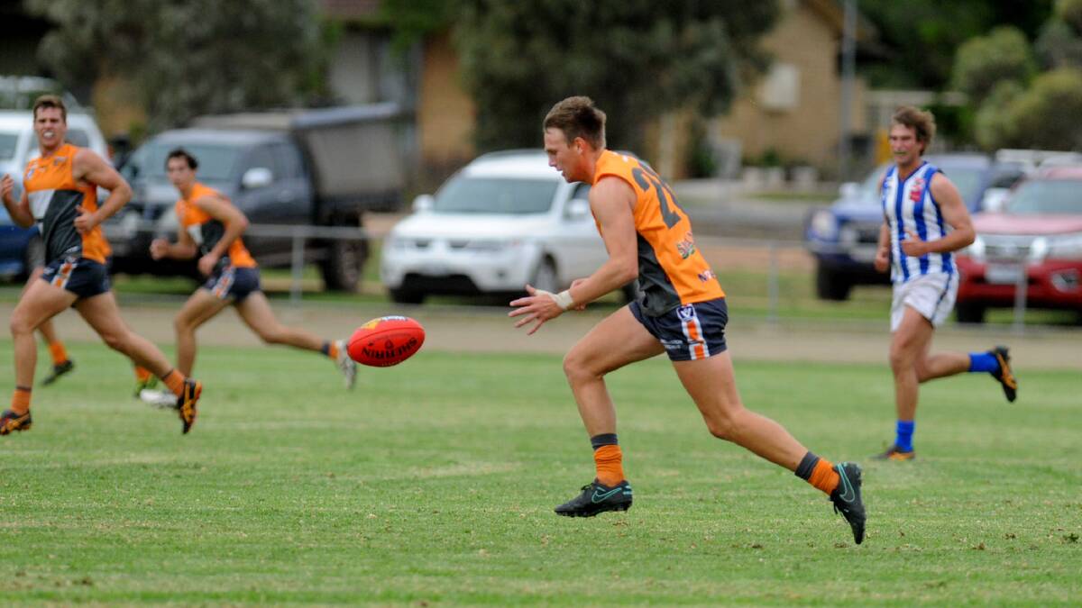 STAR PERFORMANCE: Southern Mallee Giants' Coleman Schache was best on ground for the side on Saturday. Picture: SAMANTHA CAMARRI
