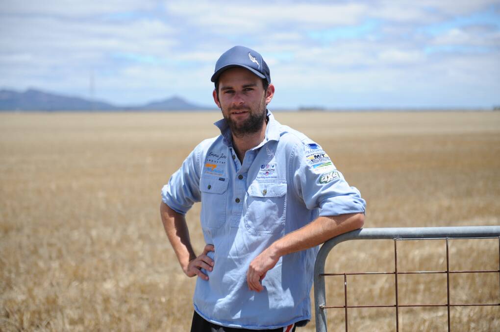 ON TOUR: St Helens Plains farmer Ben Brooksby will travel to Tasmania next month as part of his The Naked Farmer campaign. 