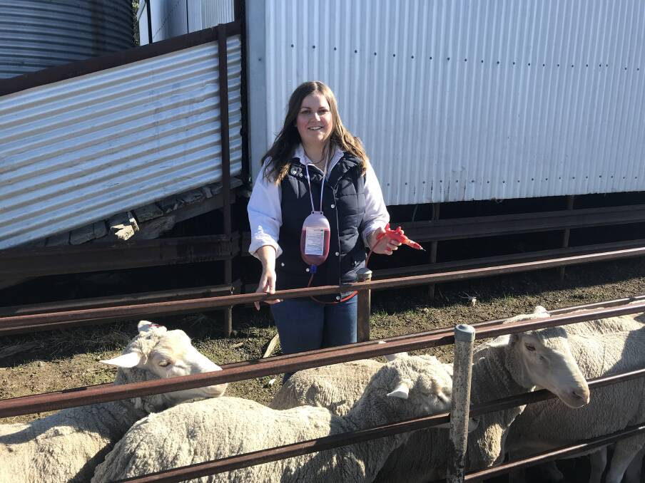 PASSIONATE: Nhill's Jess Pilgrim is president of the town's young farmers club and a member pf the state government's Young Farmers Advisory Council. Picture: CONTRIBUTED