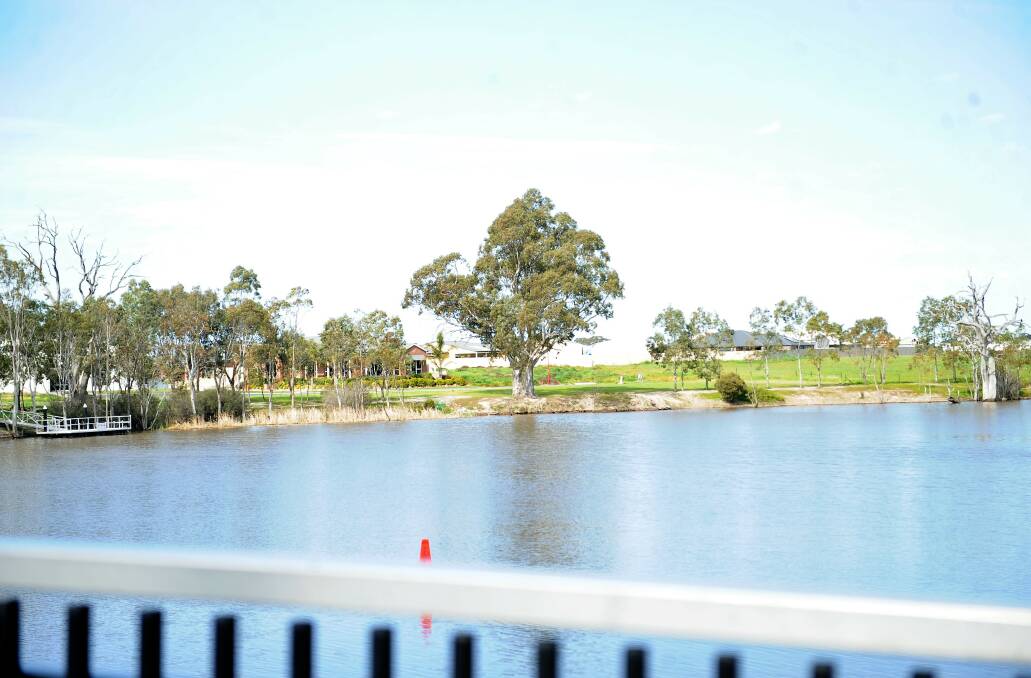 SIGHTS: The view of the Wimmera River from the Anzac Centenary Bridge in Horsham. Picture: CARLY WERNER