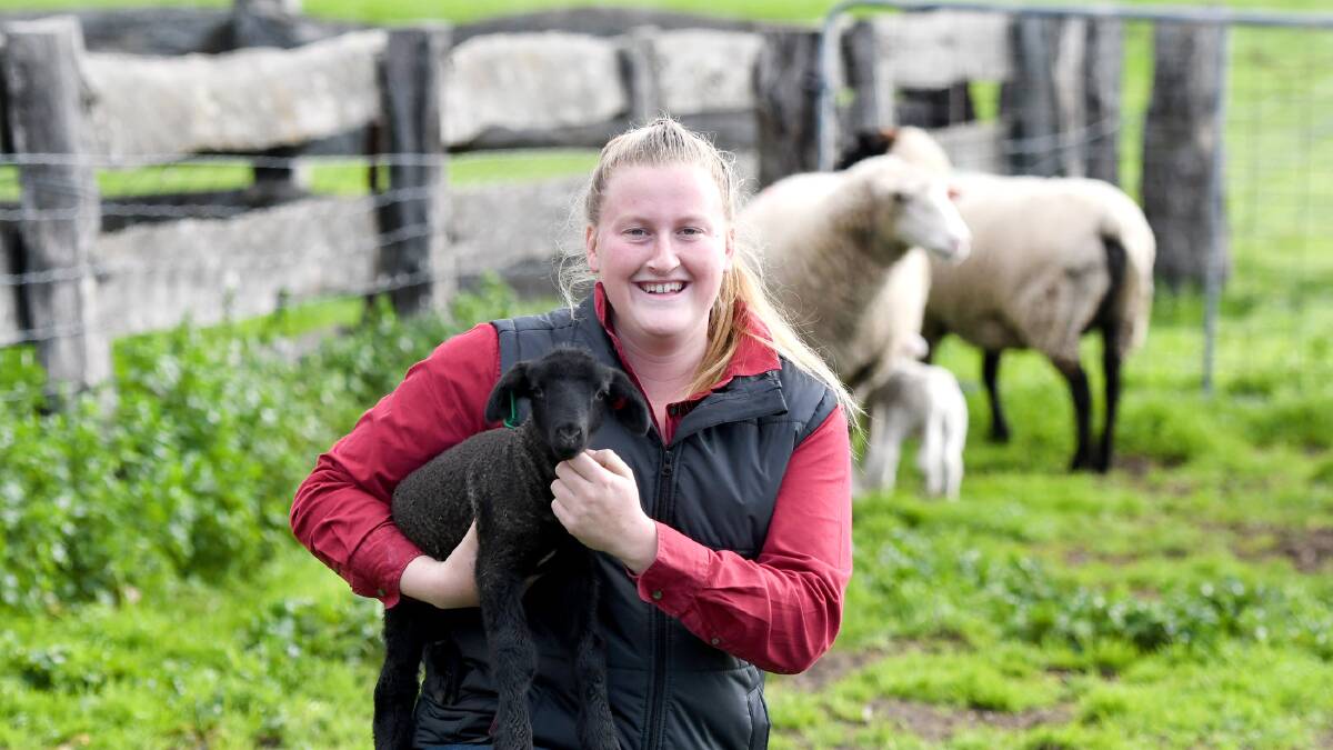 Sheep stud owner Ellie McDonald has big dreams for the future