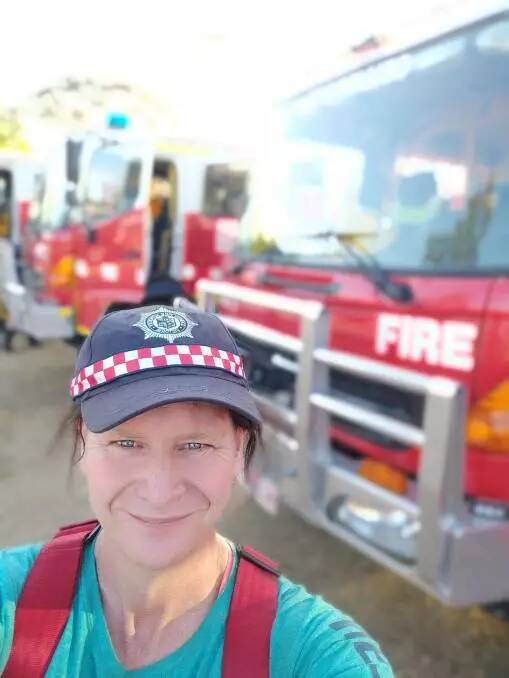 Leigh Dwyer was a Toolong Fire Brigade volunteer before joining the Ararat Fire Brigade.