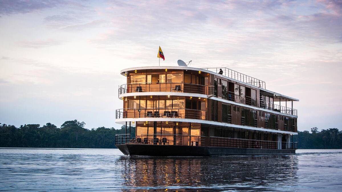  The Anakonda … Amazon cruising in 18 suites with private balconies and panoramic windows. 