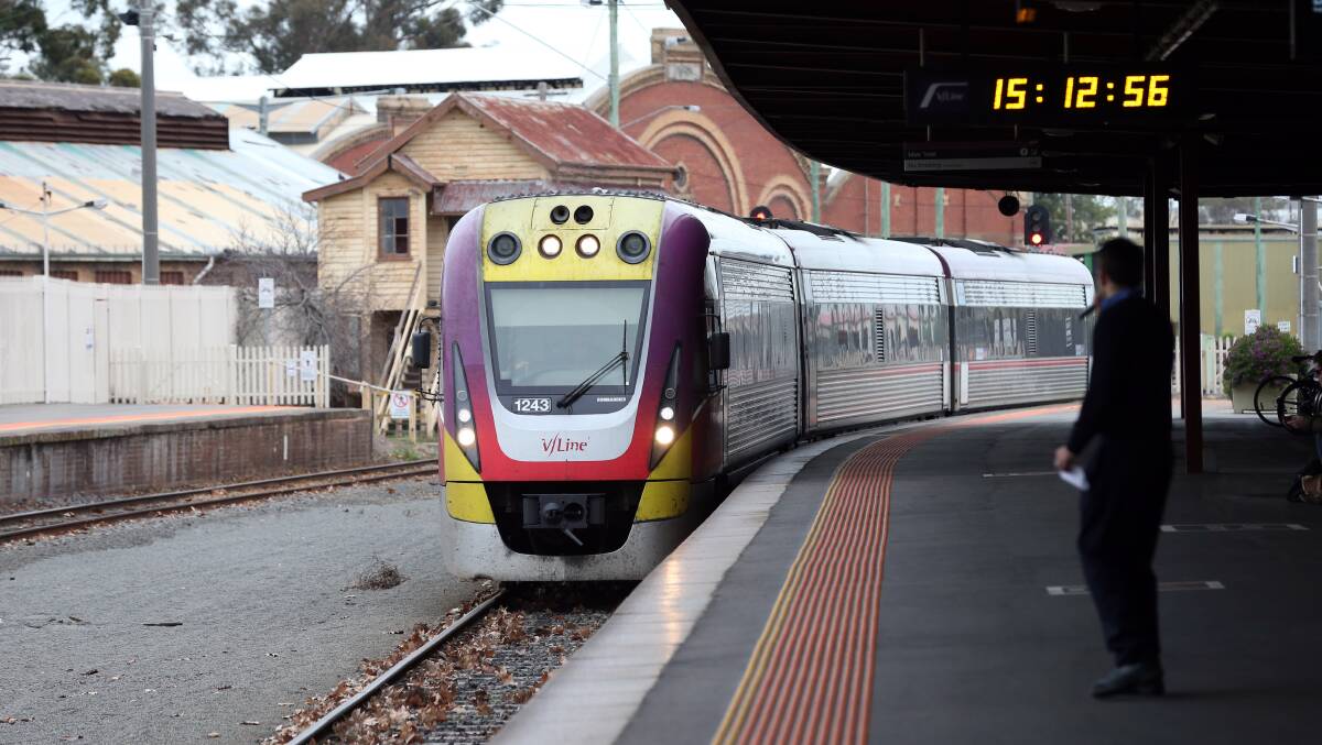 CEO SUSPENDED: V/Line has been heavily involved in the upgrade of the Murray Basin Rail Project. 