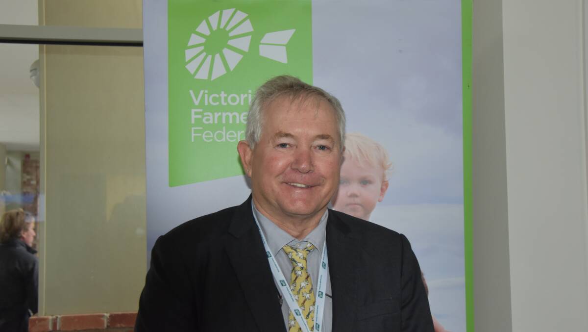 PROUD RECORD: Victorian Farmers Federation Livestock Policy council president Leonard Vallance says the group has a strong record of success.