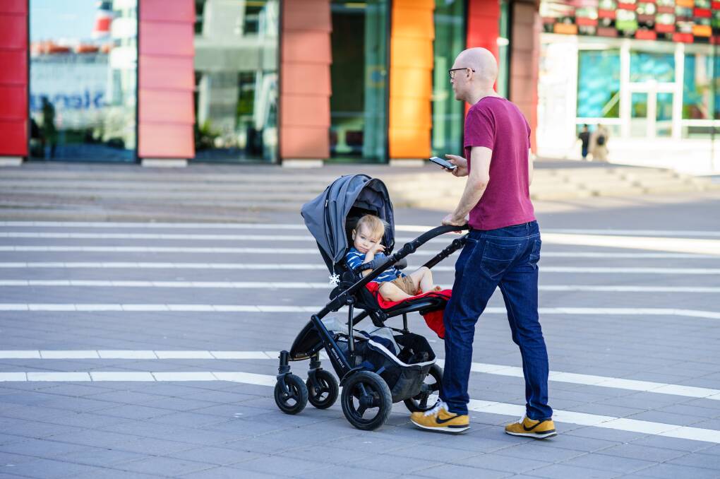 Man with a pram: not every stereotype that has attached itself to Sweden is wide of the mark. Picture: Shutterstock