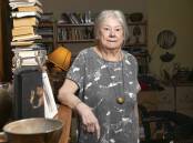 Canberra author Marion Halligan has been writing about her daughter Lucy for 18 years. Picture: Keegan Carroll