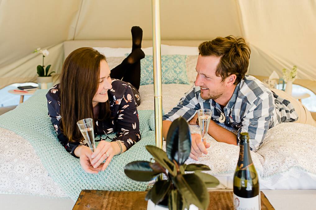 GLAMPING: Wanderlust Glamping will host a glamping event at 36 Cemetery Rd, Great Western that will begin at 2 pm. Picture: FILE 