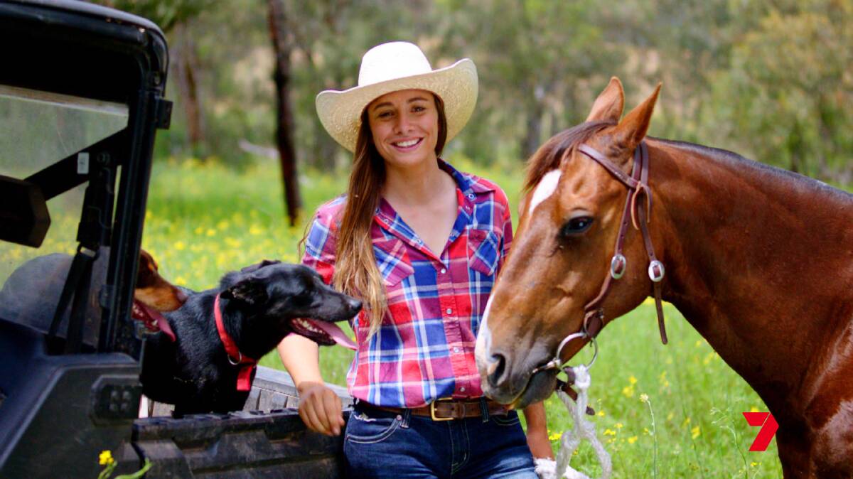 Brisbane native farmer Paige will be among five farmers looking for love on this season of Farmer Wants a Wife. Picture: Supplied 