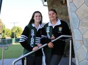 SCHOOL CAPTAINS: L-R Lotus Martin and Colby McDonald are St Brigid's school captains for 2022. Photo:Supplied