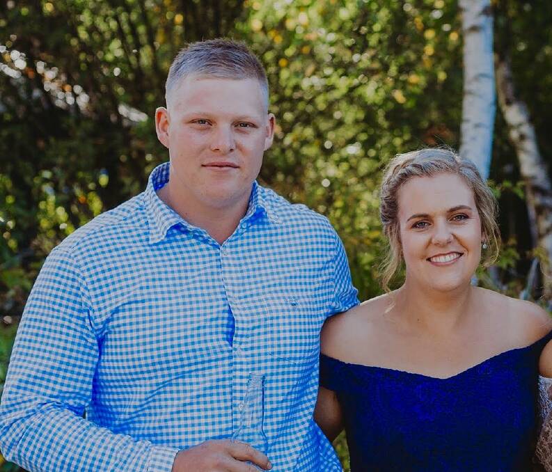 Paul Reid and Molly Vardanega had to move fast on putting in an offer for a property. Photo: supplied