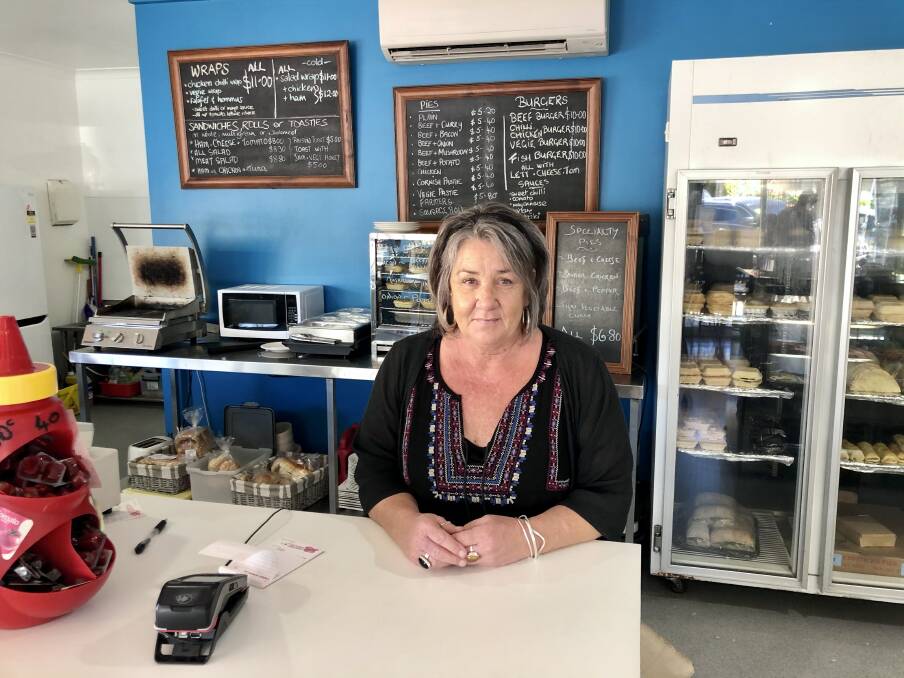 Cafe on Lords Port Campbell worker Naomi McMillan said the construction industry helped keep their doors open through the pandemic. Picture: Kyra Gillespie