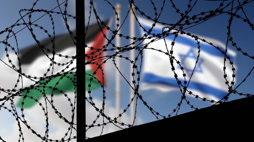 A two-state solution is needed here. Picture Shutterstock
