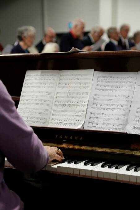 The Launceston Male Choir is preparing for its annual charity concert on Sunday, October 7. Pictures: Matt Dennien