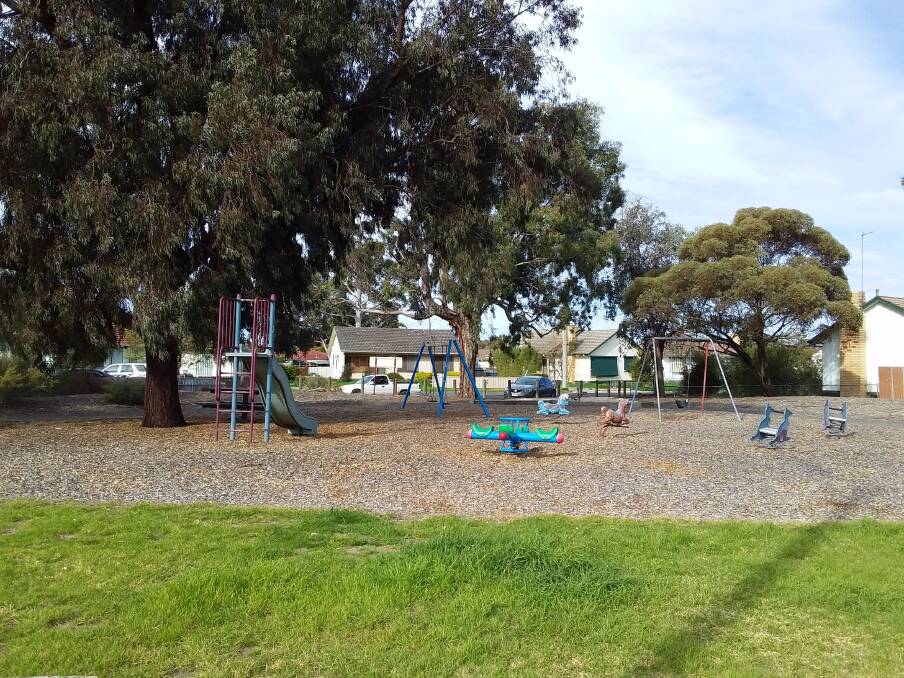 HANDS OFF: Public amenities and playgrounds, like the Charisma Park in Horsham, are now closed. 