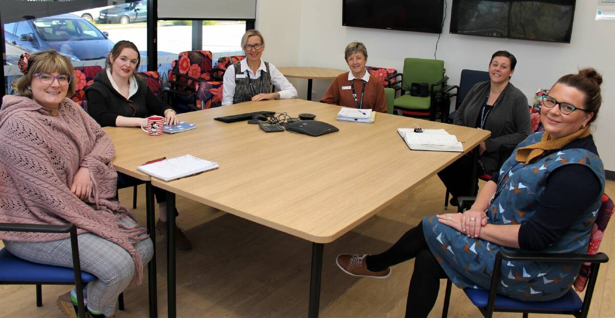 HELPNG HANDS: WHCG Palliative Care team members Catherine Finlay, Maire Coffey, Sharyn Cook, Jennifer Ellis, Sharyn Meyer and Nicole Miller. Picture: SUPPLIED