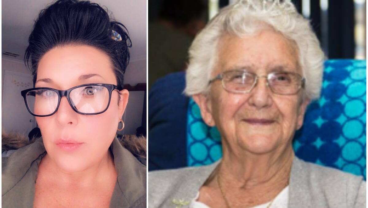 Sonia Marra and her grandmother Shirley. Pictures: CONTRIBUTED