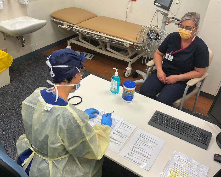 UPHEAVAL: Each and every one of these nurses were challenged on a professional and personal level this year with the COVID-19 pandemic. Picture: SUPPLIED