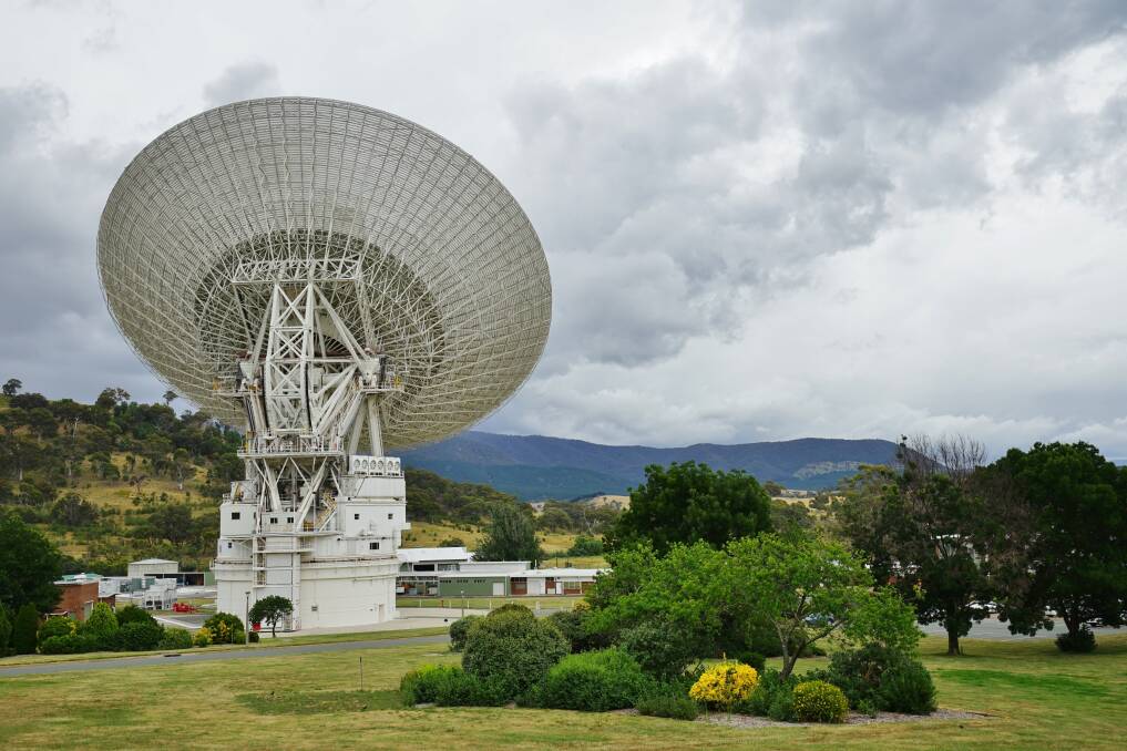 A telescope dish at the Canberra Deep Space Communications Complex. Picture: Shutterstock