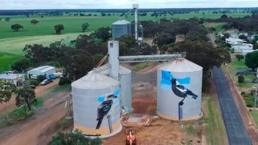 GOROKE SILO ART ONE OF THE ATTRACTIONS: West Wimmera Shire Council has resolved to start recruiting members to a reinstated official tourism advisory committee as soon as possible. Picture: @GEOFFREYCARRAN/INSTAGRAM