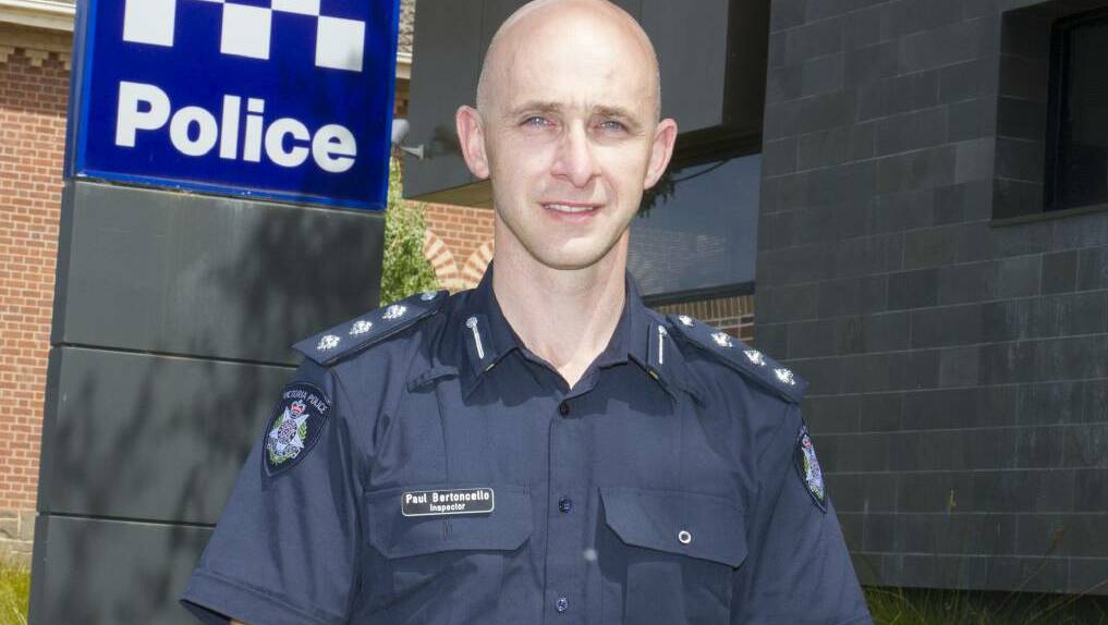 Wimmera police acting superintendent Paul Bertoncello.