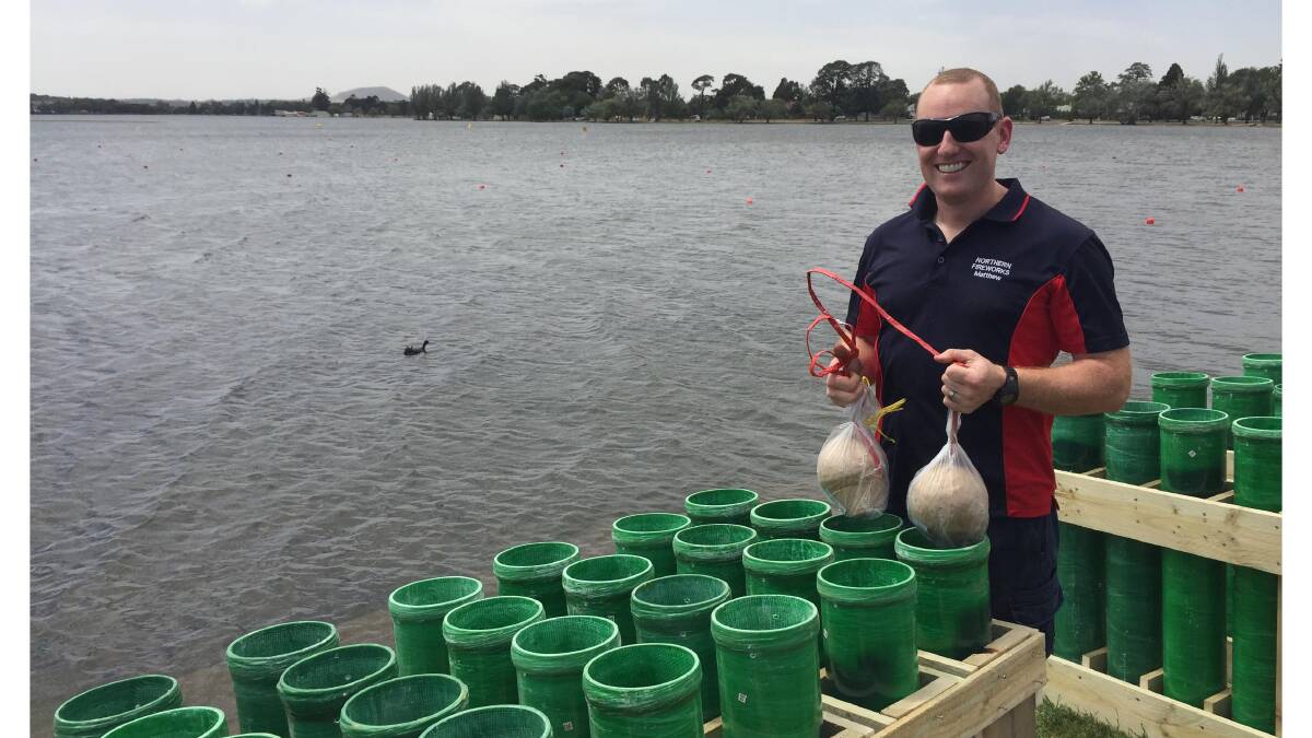 COMING BACK WITH A BANG: Northern Fireworks' Matthew Batty, of Ballarat, will be a main attraction at the 2020 Kannamaroo festival. Picture: CONTRIBUTED