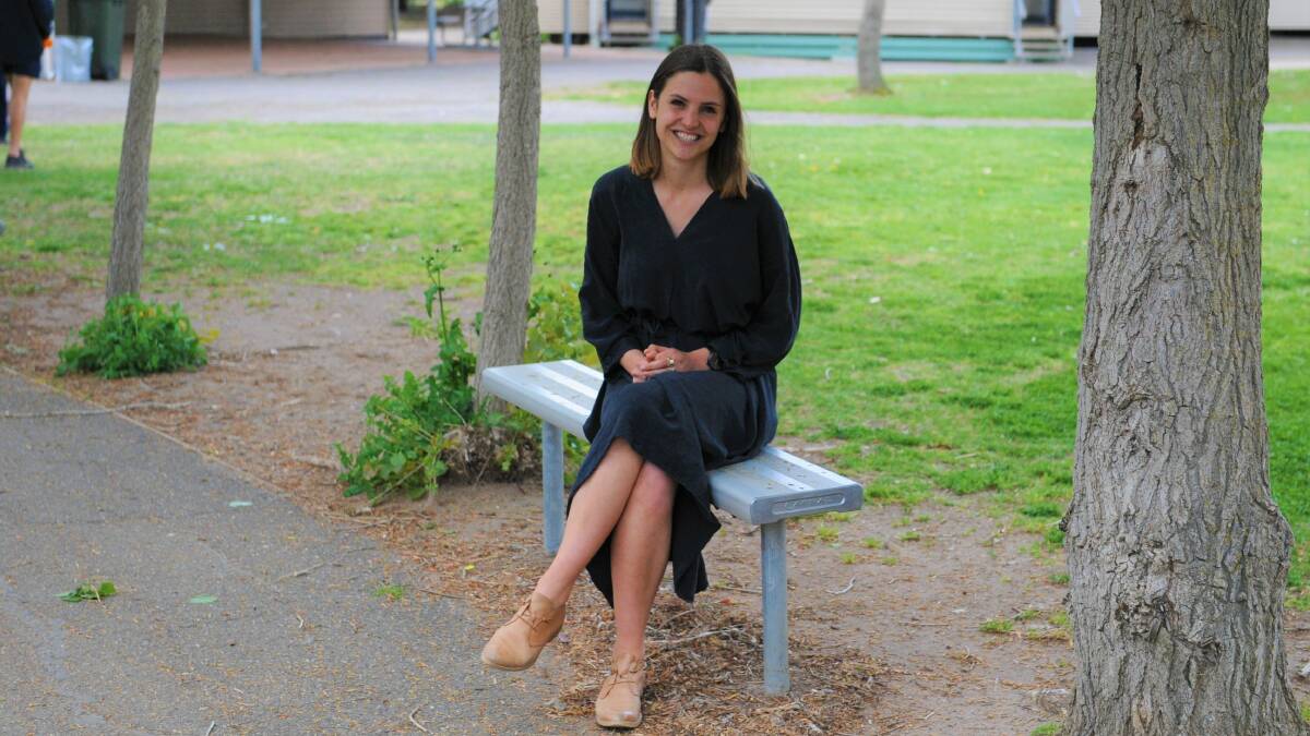 WEIGHING UP OPTIONS: Horsham College teacher Tessa Borchard is weighing up whether to stay in Horsham after 2020. Picture: ALEXANDER DARLING
