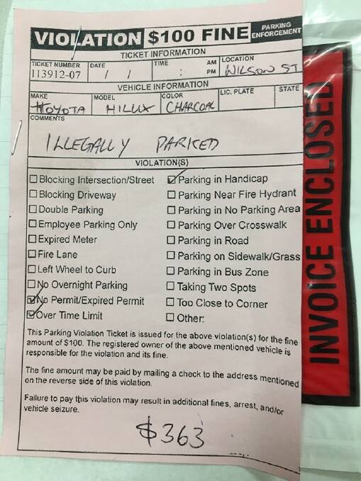 Fake parking infringement notices prompt warning