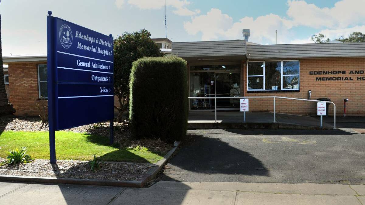 Changing of the guard at Edenhope hospital