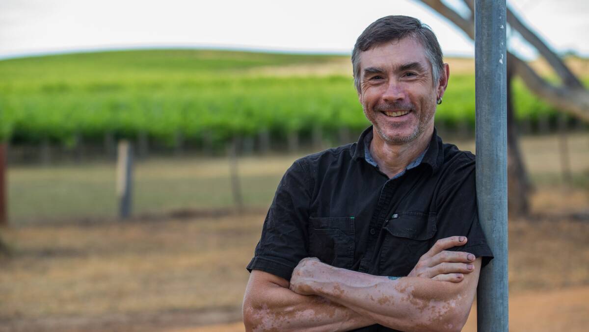 TOP DROPS: Adam Richardson of A.T. Richardson wines is one of many wine growers in the Grampians region participating in Seriously Shiraz, which runs from Friday to Sunday. Picture: CONTRIBUTED
