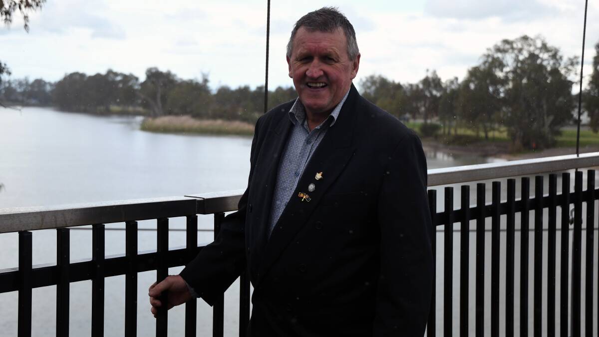 WANTING TO RETURN: Les Power served on the most recent Horsham Rural City Council, and is a candidate for the next one also. Picture: MATT CURRILL
