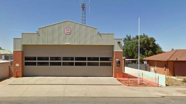 Warracknabeal's Country Fire Authority base on Devereux Street.