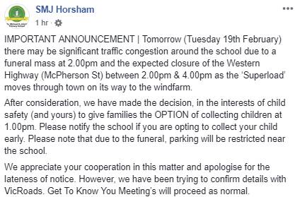 Superload route through Horsham confirmed