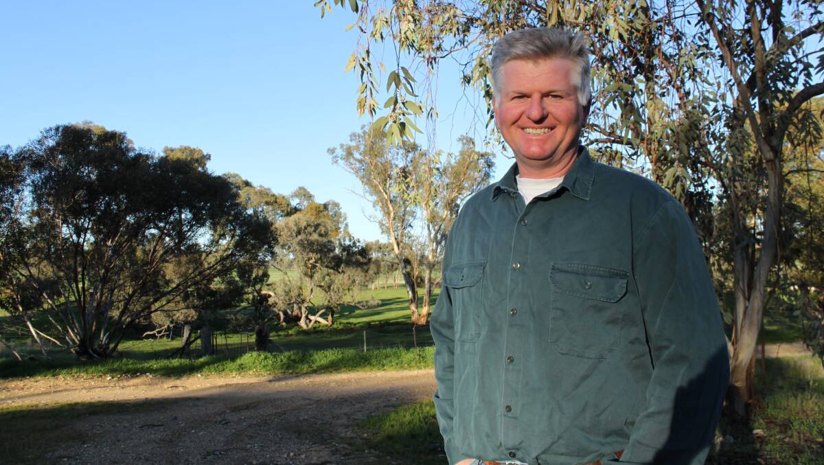 FARMER WITH A MESSAGE: Kaniva's Steve Hobbs has been advocating for proactive government policies having had to deal with the effects of climate change on his operation. Picture: CONTRIBUTED