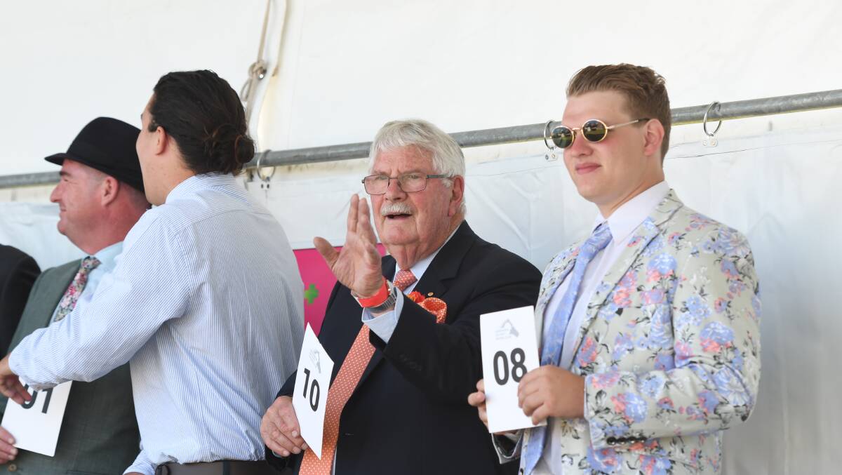David Eltringham during the 2018 Horsham Cup Fashions on the Field.