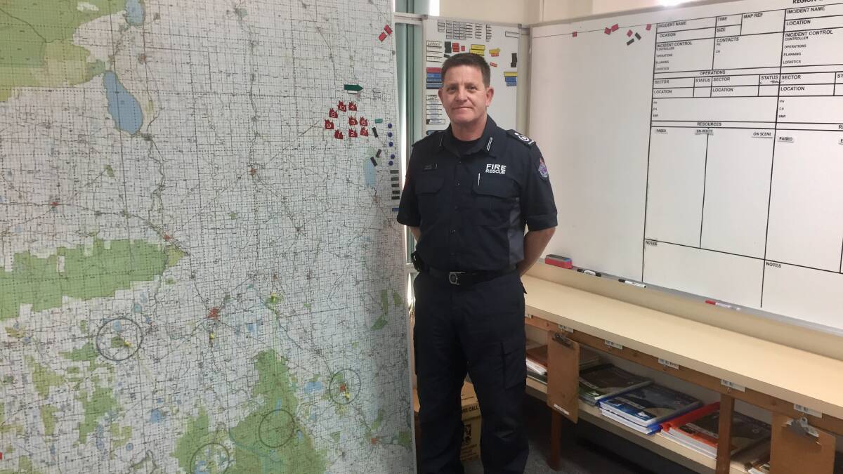 GRASS FIRE WATCH: CFA district 17 acting assistant chief fire officer Eddie Lacko. Picture: ALEXANDER DARLING