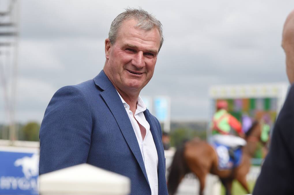 Darren Weir at the Ballarat Cup in 2018. Picture: Kate Healy