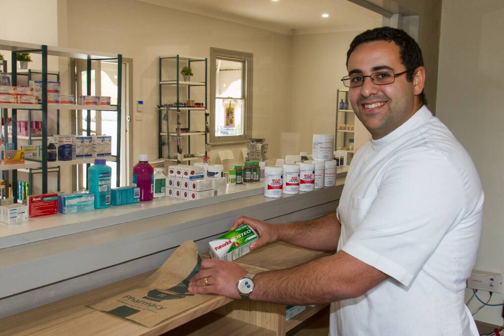 NEW PHARMACY: Hope Pharmacy has opened on Western Highway in Great Western by pharmacist's Mark and Monica Rafla. Picture: PETER PICKERING. 
