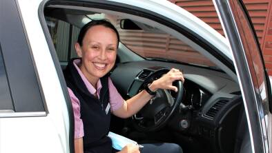 COMMUNITY: Grampians Health district nurse Lucy Spasic was moved by the generosity of a stranger. Picture: Contributed