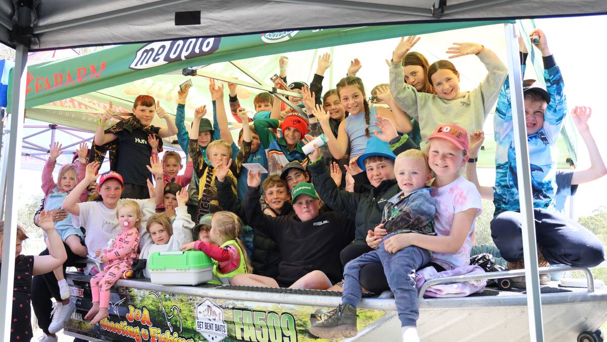 More than 500 anglers, including 230 children, took part in Gone Fishing Day 2023 in Horsham. Picture supplied by Montana Crane