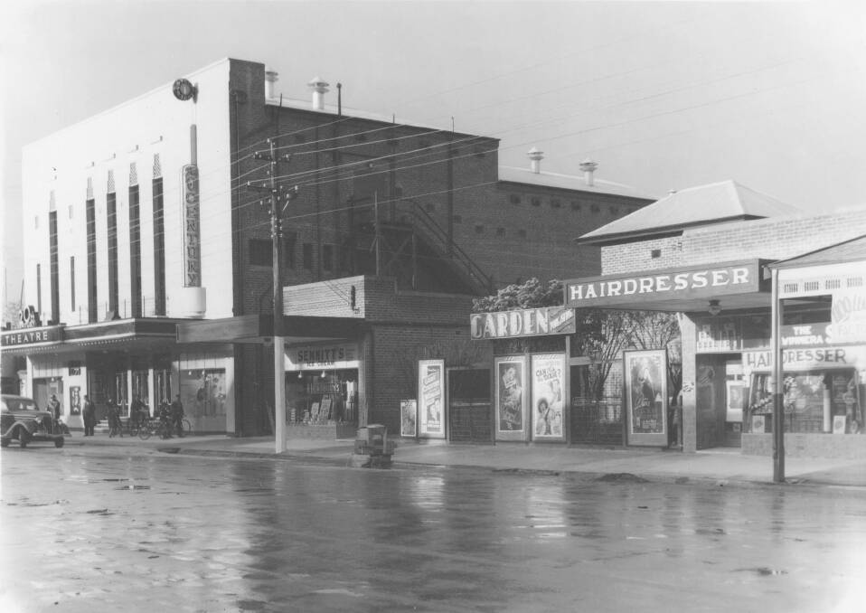 YESTERYEAR: Top end of Firebrace Street in 1937 showing the site of William Downies proposed hotel at the Garden Theatre. Picture: HHS 000534