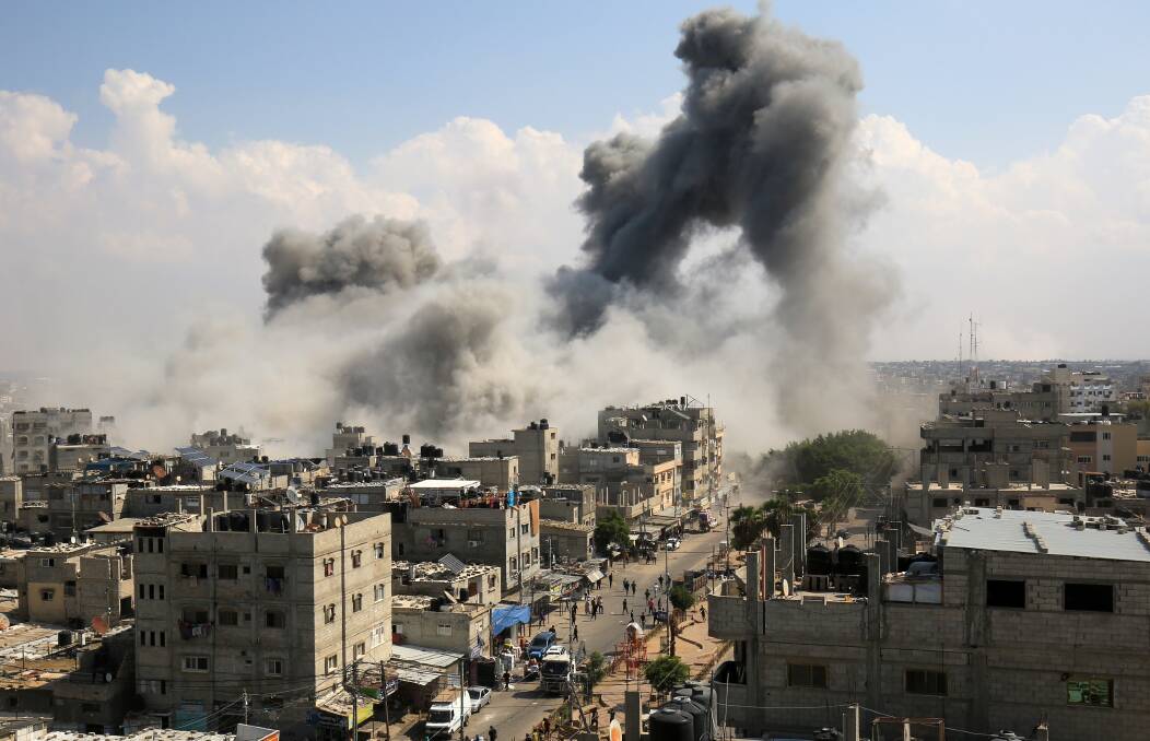 Gaza after an Israeli air strike. Picture Shutterstock