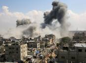 Gaza after an Israeli air strike. Picture Shutterstock