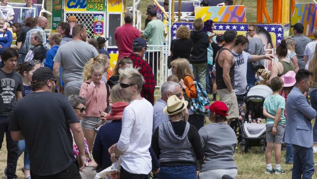 The Stawell Show returns to Laidlaw Park this weekend. File picture