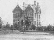 MAJESTIC: Robert and Janet Clark's house, 'Roseneath Hall', located at the north end of Firebrace Street, looking west, 1887. Picture: HHS 099058 (c)